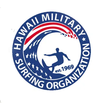 Personalitate Autocolante Auto Hawaii Militare Surfing Organizarea Accesorii Motociclete Acoperi Zgârieturile Impermeabil din PVC 12cm *12cm