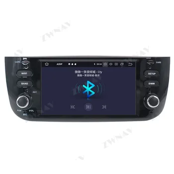 Android 10.0 4G+64G auto multimedia player Built-in DSP Radio stereo Pentru Fiat Punto 2009-Linea 2012-GPS Navi unitatea Audio