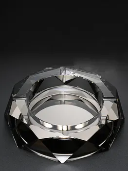 Nordic Acasă Și la Birou Uri Populare Cristal de Diamant Scrumieră de Sticlă Portabil Decorative Trabuc Scrumiera Titularul 재떨이