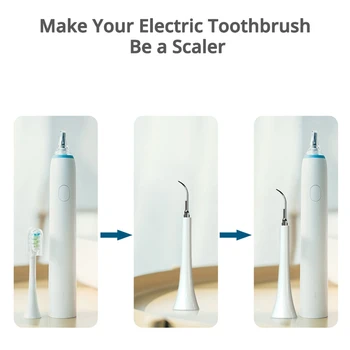 AD-Detartraj cu Ultrasunete Sfaturi Piesa de mana pentru Xiaomi Soocas Periuta de dinti Electrica Elimina Calcul a Placii Dentare Pata