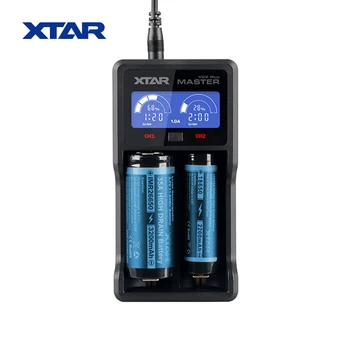 XTAR VC2 încărcător pentru 14500/18650/18700/26650/ 22650/ 20700/21700 de Încărcare a Bateriei