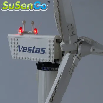 SuSenGo Lumină LED-uri kit Pentru 10268 Creator de Turbine Eoliene Vestas , (Modelul Nu este Inclus) 17665