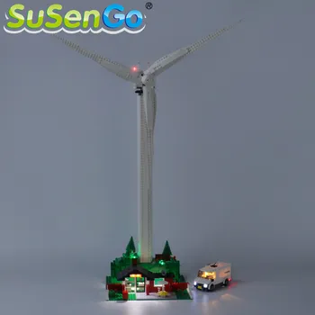 SuSenGo Lumină LED-uri kit Pentru 10268 Creator de Turbine Eoliene Vestas , (Modelul Nu este Inclus)
