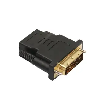 HIPERDEAL Noi DVI-D 24+1 Pini de sex Masculin La HDMI La VGA 15Pin Femeie Activă Cablu Adaptor Convertor Fierbinte 18Mar31 Dropshipping