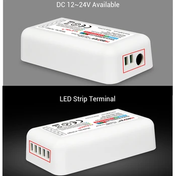 Miboxer FUT027 2.4 GHz Atinge Benzi cu LED-uri RGBW Controller DC12-24A 18A RF Control de la Distanță pentru Benzi LED/Bec/Spot Wireless