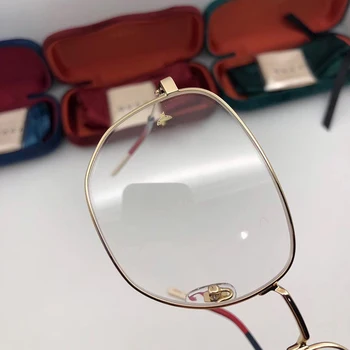 Vintage de Calitate design de Brand 0396 ochelari cadru Poligonal cadru pentru Lectură Miopie baza de Prescriptie medicala lentile cu Originalul caz