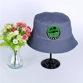 Republica cecenă Icikeria Imprimare Femei Barbati Panama Pălărie Găleată Cecenia Design Plat Parasolar Pescuit Pescar Pălărie
