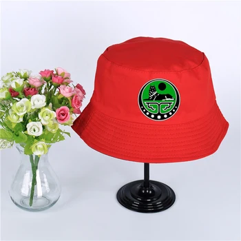 Republica cecenă Icikeria Imprimare Femei Barbati Panama Pălărie Găleată Cecenia Design Plat Parasolar Pescuit Pescar Pălărie