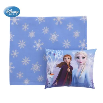 Disney Frozen 2 Sora Elsa Anna Mickey Minnie Mouse Super Moale pentru Copii Toddler Pătură 102x132cm și Perna 32x26cm Set