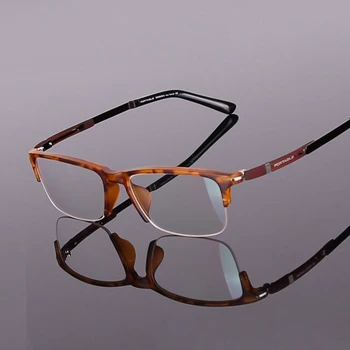 Toptical Comerciale TR90 Miopie Jumătate Ochelari Bărbați ochelari Ultra-ușoară de Afaceri Ochelari pectacle Rama Ochelari de vedere Barbati Calculator