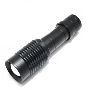 Zoom Rosu/Verde 1 Modul de Vânătoare Lanterna led-uri Lampa de Lucru cu LED-uri Lanterna +18650 baterie Reîncărcabilă Încărcător+Arma monta+Întrerupător la Distanță 18017