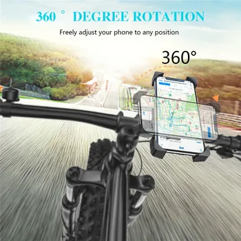 TKEY Bicicleta Suport de Telefon Universal Motociclete Biciclete Suport de Telefon Clip Ghidon Suport de Montare Suport GPS Pentru iPhone Samsung