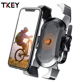 TKEY Bicicleta Suport de Telefon Universal Motociclete Biciclete Suport de Telefon Clip Ghidon Suport de Montare Suport GPS Pentru iPhone Samsung
