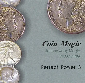 Perfect de Putere 3 De Johnny Wong (Cu DVD)- Trucuri Magice cu Monede si Bani Recuzită Magie Accesorii Etapă Close Up Comedy Jucării Gimmick