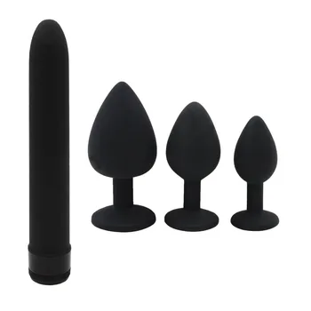 YEMA Silicon Dopuri anale din Oțel Inoxidabil Anal Plug Jucării pentru Femeie&Vibratoare Jucarii Sexuale pentru Femei Vagin Bărbați Gay Intim Magazin de produse