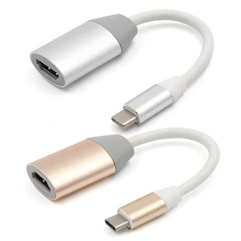 USB 3.1 USB-C Tip C pentru Adaptor 4K TV prin Cablu Convertor Adaptor pentru macbook 1XCB