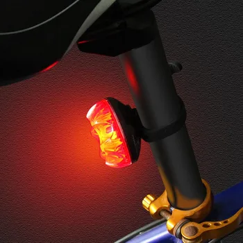 Meilan Bike Light Set Inteligent de Frână de Bicicletă, Lumini de Încărcare USB 7mode Impermeabil Spate Coada de Lumină LED-uri Ciclism Mtb Stop