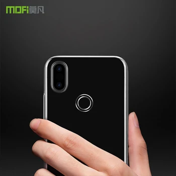 Pentru Xiaomi Mi 8 MOFi Ultra Subtire TPU Gel Silicon Moale Transparent Caz de Protecție Telefon Acoperă Pentru Xiaomi Mi8 Km 8 Caz
