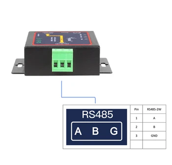 Industriale de Serie Dispozitiv Server RS485 Ethernet TCP/IP LAN Converter 485 Pentru Adaptor RJ45