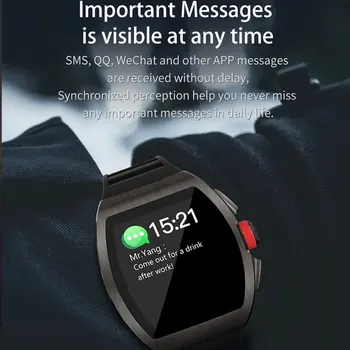 M1 Ceas Inteligent 2020 pentru Bărbați Rata de Inima tensiunea 1.4 inch Full Touch Scree IP68 Impermeabil Sport Smartwatch Android Wear OS 18352