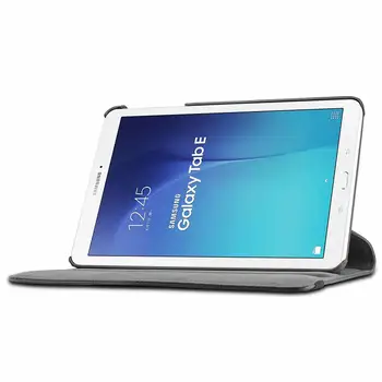 Caz Acoperire pentru Samsung Galaxy Tab E 8.0 SM-T377 Caz de 360 de Grade de Rotație de Piele PU Cazuri Tab E 8.0 inch T375 T378 Tableta de Sticlă 1836