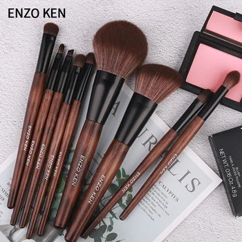 ENZO KEN 9 buc Perie de Fundația Pentru MakeupBlending Anticearcan Instrumente Cosmetice