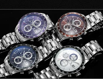 IK colouring Bărbați Ceasuri de Lux Brand de Top Mecanice Ceasuri Relogio Masculino de Afaceri Automatic Self-Wind Nou Încheietura ceas