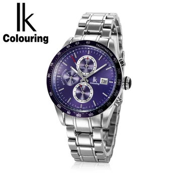 IK colouring Bărbați Ceasuri de Lux Brand de Top Mecanice Ceasuri Relogio Masculino de Afaceri Automatic Self-Wind Nou Încheietura ceas