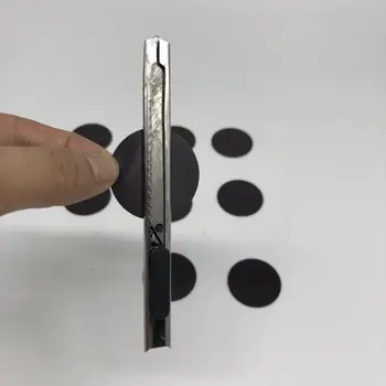 18pcs Diam 38mm Rotund din Cauciuc Moale Magnetic Auto-Adeziv Flexibil, Magnet DIY Moare Ambarcațiuni de Hârtie de artă Stiker Consumabile