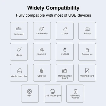 C USB HUB 3.0 2.0 Tip C 3.1 Multi 4 Port Splitter Pentru Lenovo Xiaomi Macbook Pro de Aer Calculator Pc Notebook Laptop-uri, Accesorii
