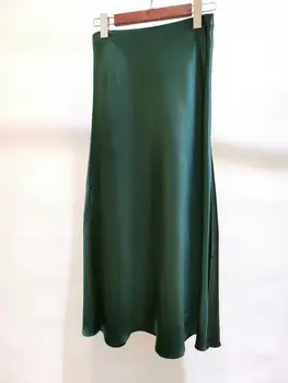 2020 Începutul Primăverii Femei Fusta Midi doamnelor Slim pachet Șold a-line fusta lunga Femei sălbatice haine elegante casual