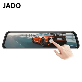 JADO G840S Fața 1296P Spate 1080P 12-inch Auto Dvr Camera Lentile de Conducere Recorder Video de Bord Cam 24 de Ore Masina din Spate Vedere aparat de Fotografiat