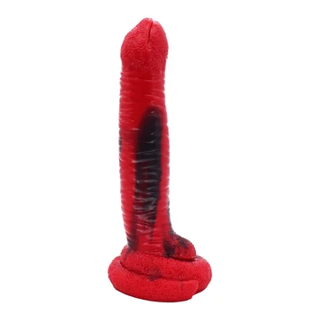 NUUN jucarii sexuale șarpe vibrator din silicon de animale realiste fals penisul fetish sex erotic produse butt plug cu nervuri șarpe anal masaj