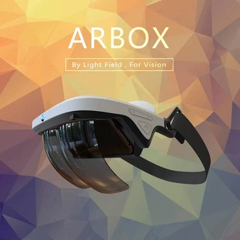 AR Cască, Inteligent AR Ochelari Video 3D Realitate Augmentată Cască VR Ochelari pentru iPhone & Android 3D, clipuri Video și Jocuri