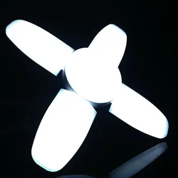 Interior Deformabile Pliere Fan Blade Bec LED de Mare Putere Reglabilă Lumina Plafon Candelabru corp de Iluminat Lampa de Super-Luminos 110V 220