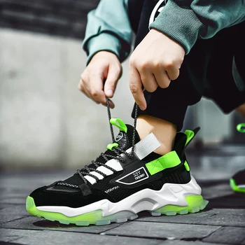 Jogging adidasi casual barbati pantofi de înaltă calitate dantela-up sport respirabil lama pantofi de baschet Zapatillas Hombre bărbați