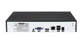 12V 2A MAX 8TB SATA Hi3536D XMeye Audio H. 265+ 5mp 8CH 9CH 9 Canal de Detectare a Feței Onvif IP CCTV DVR NVR Recorder Video de Rețea