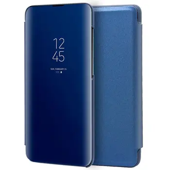 Xiaomi Mi 9 Clear View Flip Cover Caz Albastru