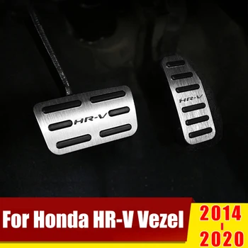 Masina de Accelerație Pedala de Frână de Ambreiaj Pedasl Pad Non-Alunecare de Acoperire Pentru Honda HR-V HRV Vezel- 2016 2017 2018 2019 2020 Accesorii