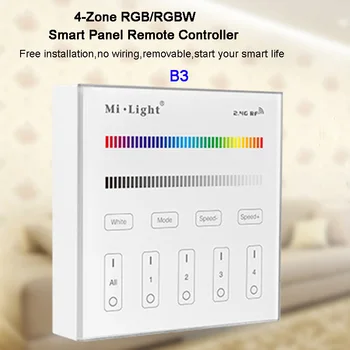 2.4 G RGB/RGBW Led Strip Lumină Dimmer 4-Zone de Luminozitate Smart Panel WiFi IBox Controler Inteligent IBox1 18819