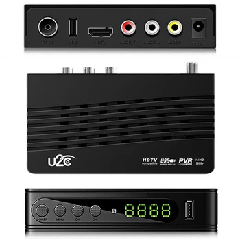 U2C DVB-T2/DVB-T Receptor Wifi HD Tuner TV Digital Receptor DVB T2 H. 264 TV Terestre Receptor TDT Set Top Box Pentru DVB rusă
