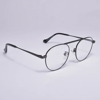 Brand Italian Pilot forma de ochelari din metal optice femei bărbați ochelari cadru GG0744O baza de Prescriptie medicala Ochelari cadru pentru femei barbati 18829