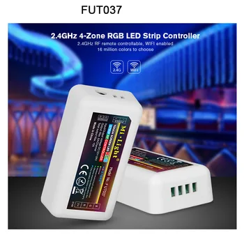 2.4 G RF Wireless singură culoare dimmer CCT RGB RGBW DMX512 RGB+CCT FUT035 FUT036 FUT037 FUT038 FUT039 FUTD02 benzi cu led-uri controler 18858