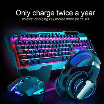 De Vânzare La Cald Keyboard Mouse-Ul Design Delicat K680 2.4 G Wireless Gaming Reîncărcabilă Cu Iluminare Din Spate Mecanic Simt Keyboard Mouse-Ul