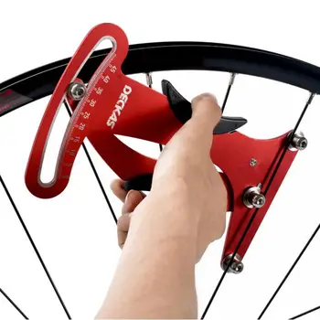 Bicicleta a Vorbit Reglare Tensiune de Corecție Roată de Bicicletă Instrument de a Construi Biciclete a Vorbit Tensiune Tester Digital Scala de 0.01 mm