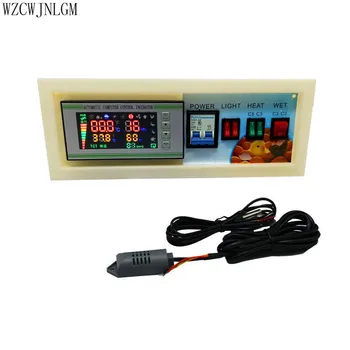 Incubator controller XM-18SE Incubator Controller Complet Automat de Control al Temperaturii Cu Senzor de Umiditate Sonda 1set