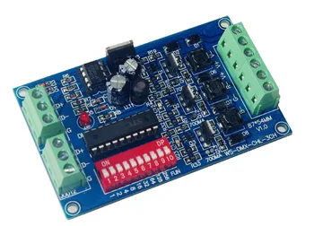 Noi en-Gros 1buc DMX512 decodor de Curent Constant 3CH led RGB controller DC12V-36V 350ma*3 led dimmer Pentru led proiector