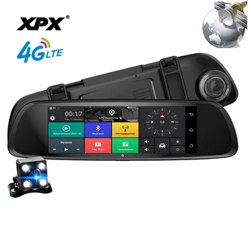 Dash cam XPX ZX868 dvr Auto 3 in 1 Radar GPS Dvr retrovizoare cu camera Auto DVR oglinda Camera auto Full HD 1080P cu G-srnsor camera Auto