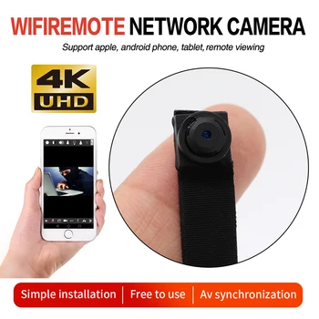 Cel mai nou Mini Camera IP WiFi 4K Full HD DIY Mini Modul Camera 1080P P2P Mici Mini Webcam camera Video Suport TF Card de la Distanță