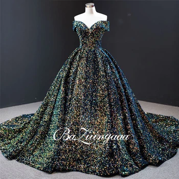 BAZIIINGAAA de Lux Rochie de Mireasa dantela cu margele plus rochie de mireasa accepta tailor-made